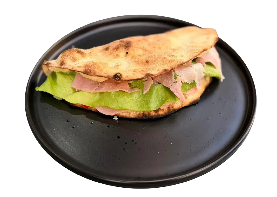 Panini cu prosciutto crudo