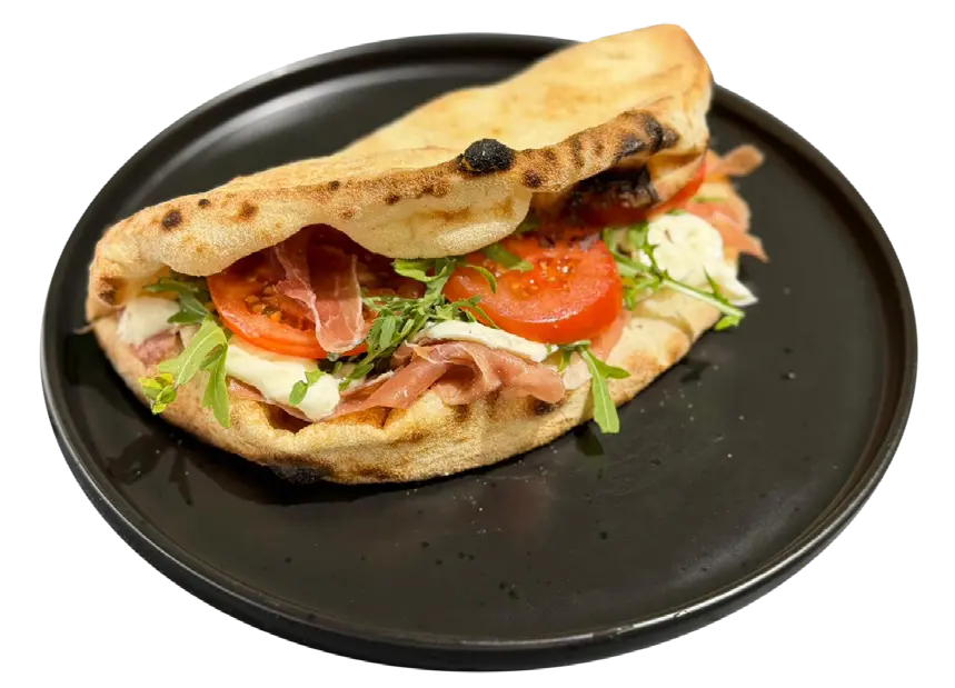 Panini cu salam Napoli / salam rustic